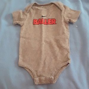Baby Nike onesie
